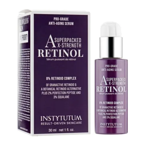 INSTYTUTUM PRO-GRADE ANTI-AGING X-STRENGTH RETINOL SERUM Концентрований антиейдж серум з ретиноїдом 30мл