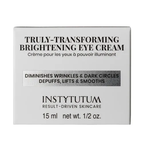 INSTYTUTUM TRULY-TRANSFORMING BRIGHTENING EYE CREAM Крем-ліфтинг для повік з освітлювальним ефектом 15мл