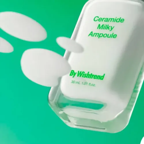 By Wishtrend Відновлююча заспокійлива ампула для обличчя Ceramide Milky Ampoule 30мл
