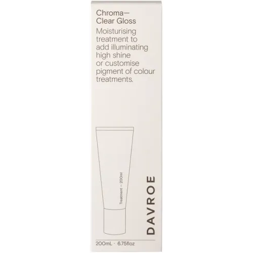 DAVROE Тонуючий бальзам для волосся Chroma Colour Treatments Clear Gloss 200мл