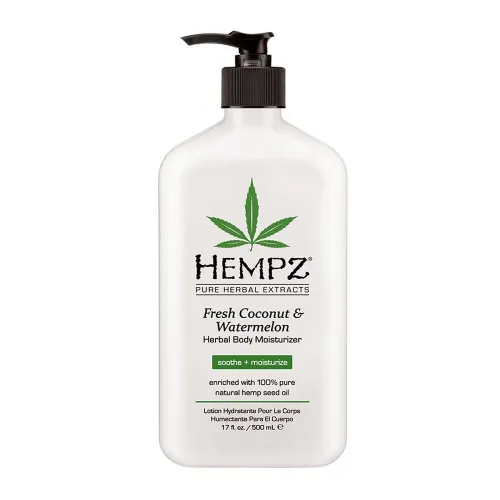 Hempz Fresh Coconut & Watermelon Moisturiser Зволожуюче рослинне молочко для тіла "Кокос та Кавун" 500мл