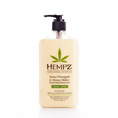 Hempz Sweet Pineapple & Honey Melon Moisturizer Зволожуюче рослинне молочко для тіла "Солодкий Ананас-Медова Диня" 500мл