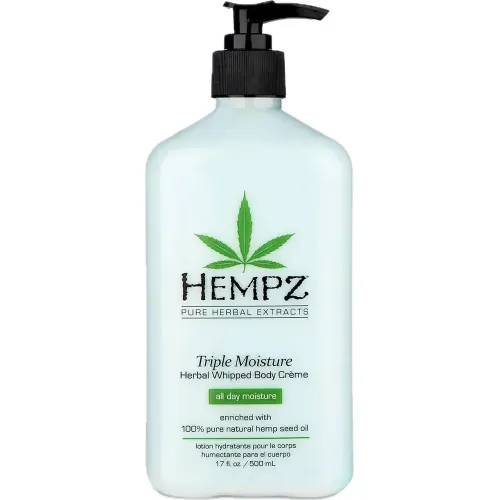 Hempz Triple Moisture Herbal Whipped Body Creme Зволожуючий крем для тіла потрійної дії 500мл